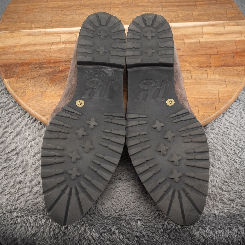Paul Green Womens Uptown Slip On Loafers Gray Suede Metallic Size 9 US / 6.5 UK - Picture 6 of 6
